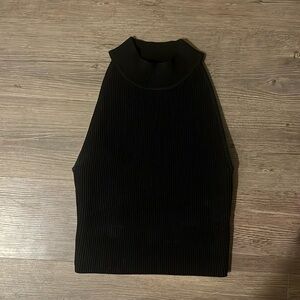 Aritzia Black Babaton Tank